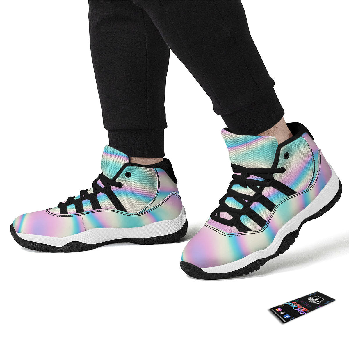 Hop Cone Fresh Print Black Bball Shoes-grizzshop