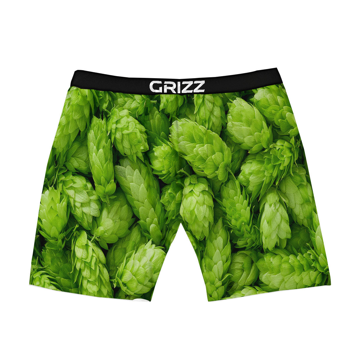 Hop Cone Fresh Print Boxer Briefs-grizzshop