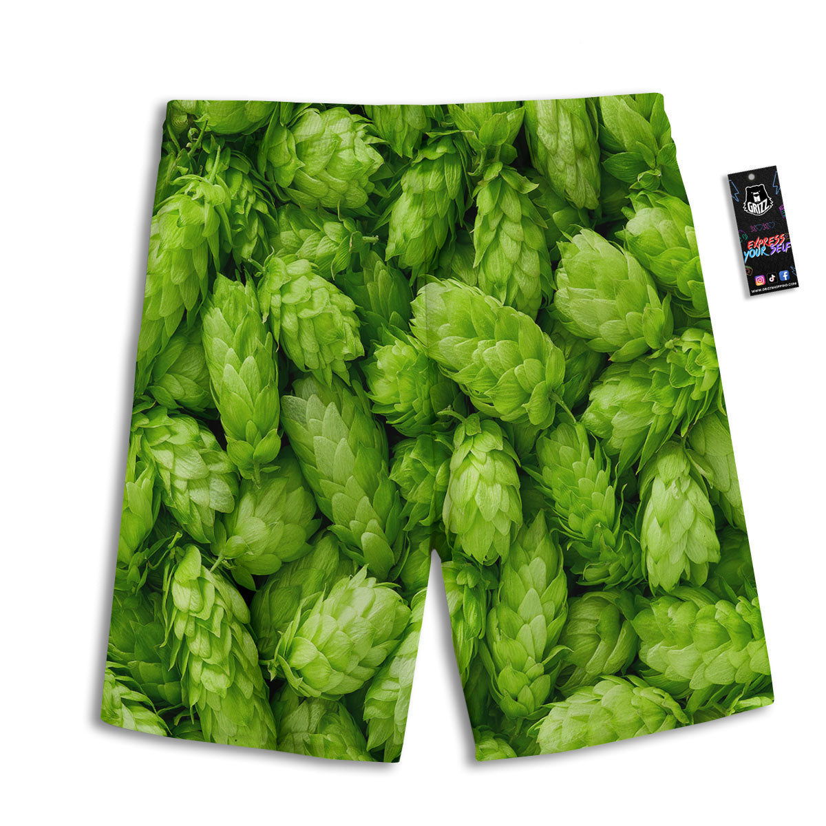 Kowhaiwhai Maori Print Pattern Men's Athletic Shorts