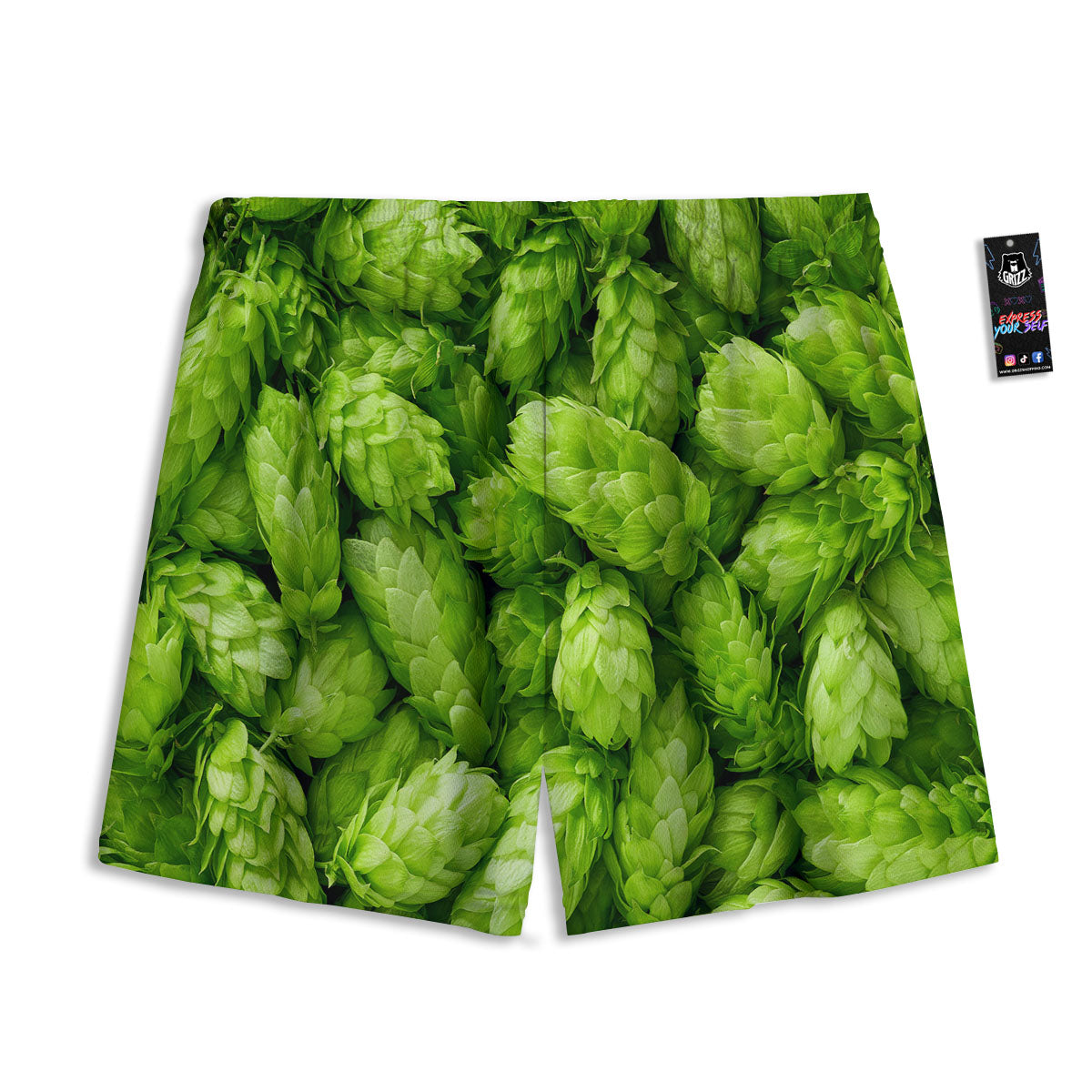 Hop Cone Fresh Print Mesh Shorts
