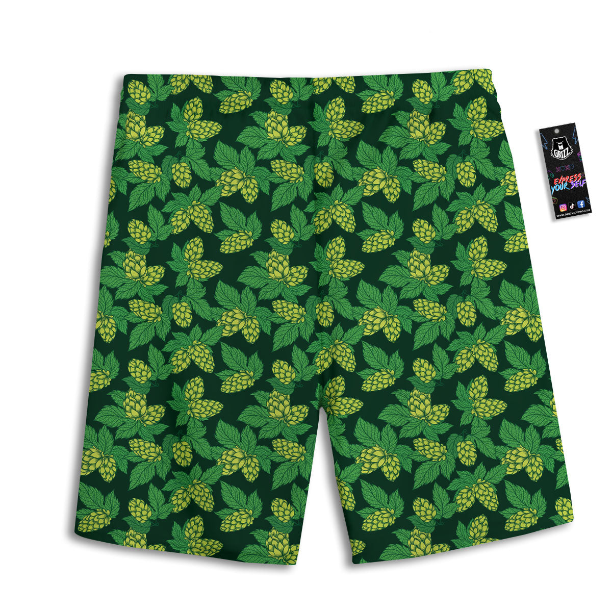Labrador Retriever Happy Print Pattern Men's Athletic Shorts