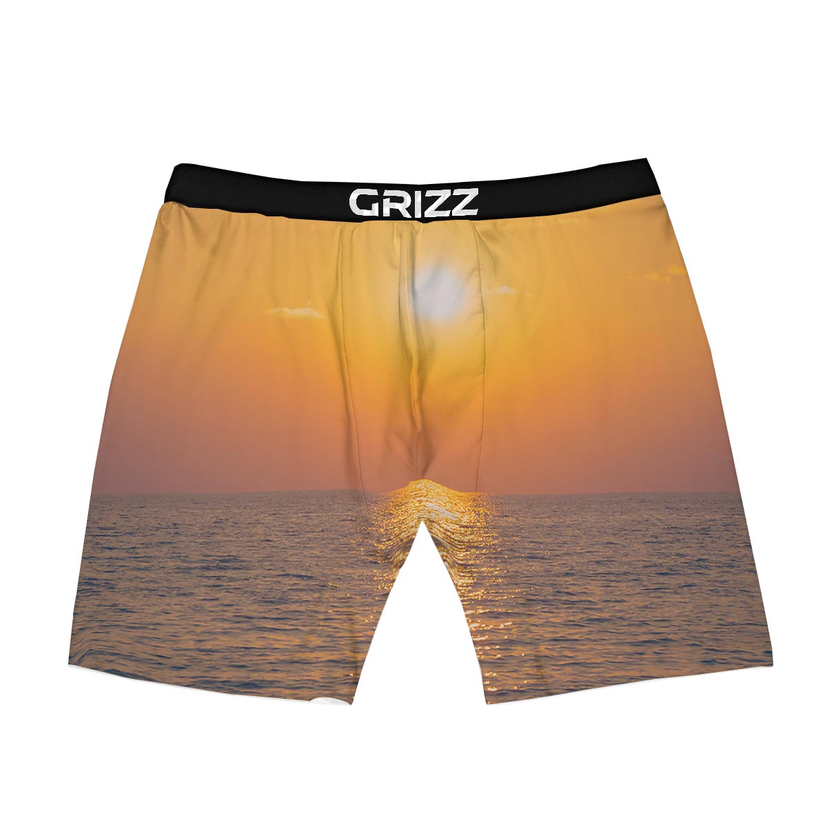 Horizon Sunrise Print Boxer Briefs-grizzshop