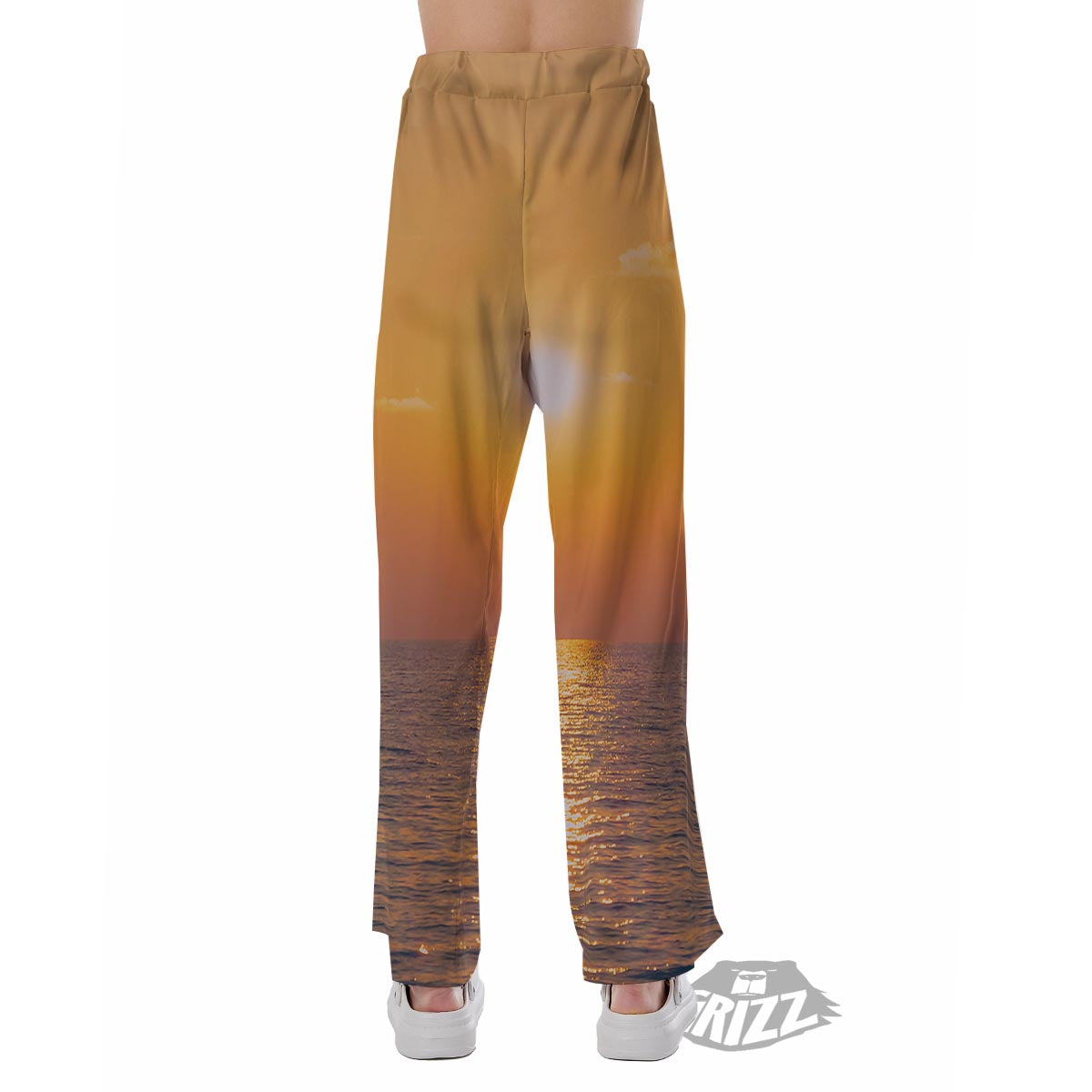 Horizon Sunrise Print Pajama Pants-grizzshop