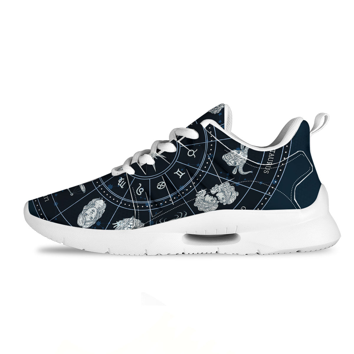 Horoscopes Zodiac Print Tennis Shoes-grizzshop