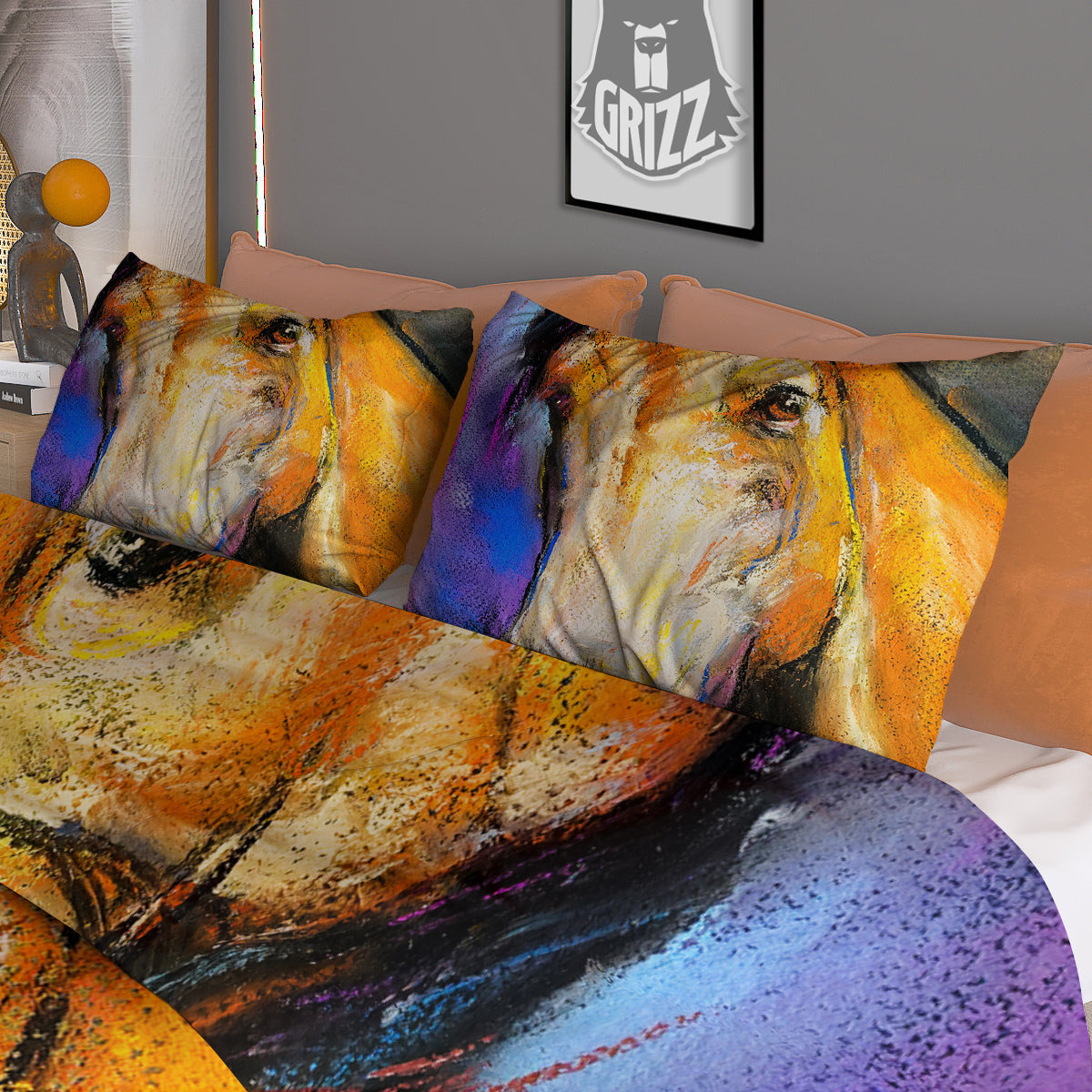 Green And Red Line Plaid Print Pattern Duvet Cover Bedding Set