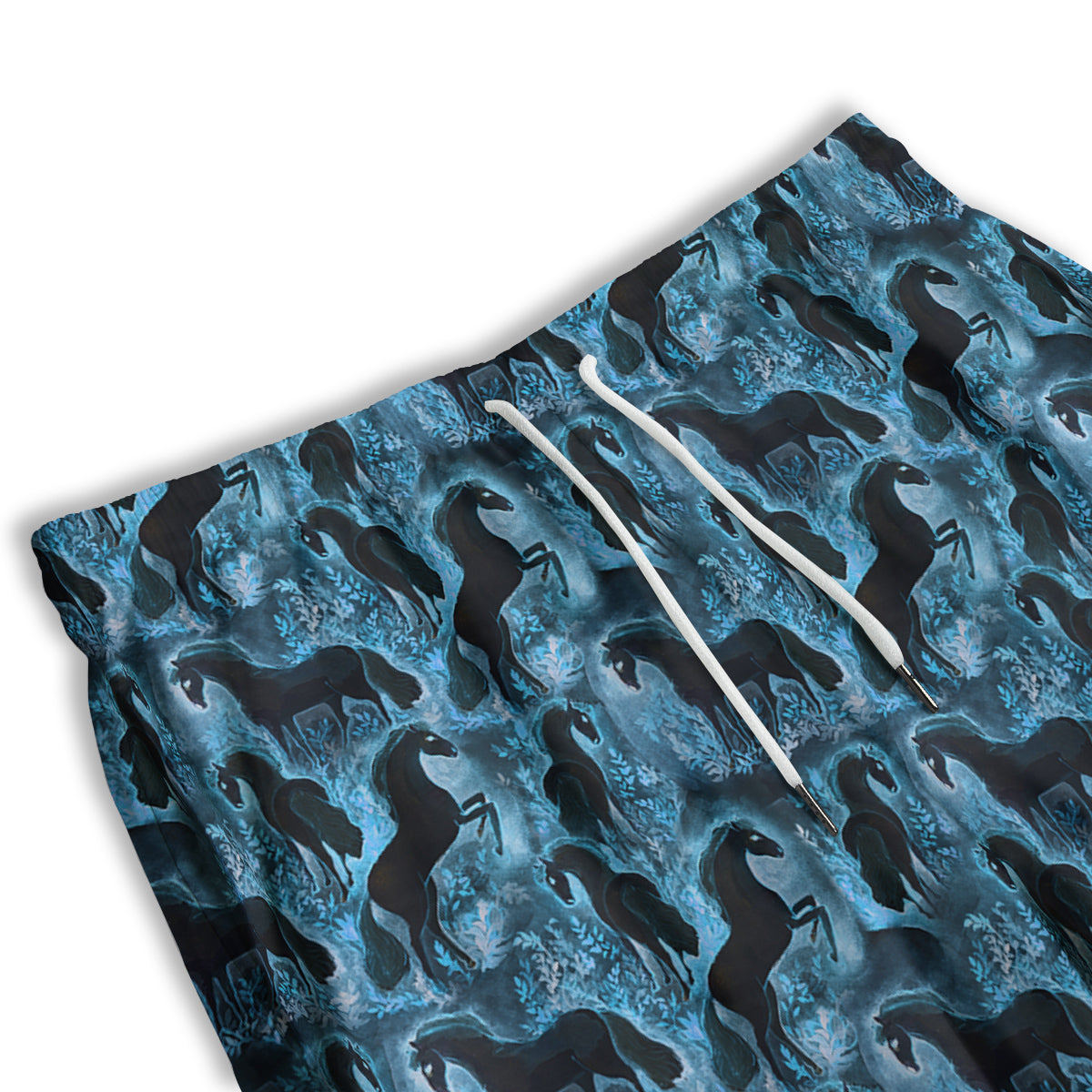 Labrador Retriever Hipster Print Men's Athletic Shorts