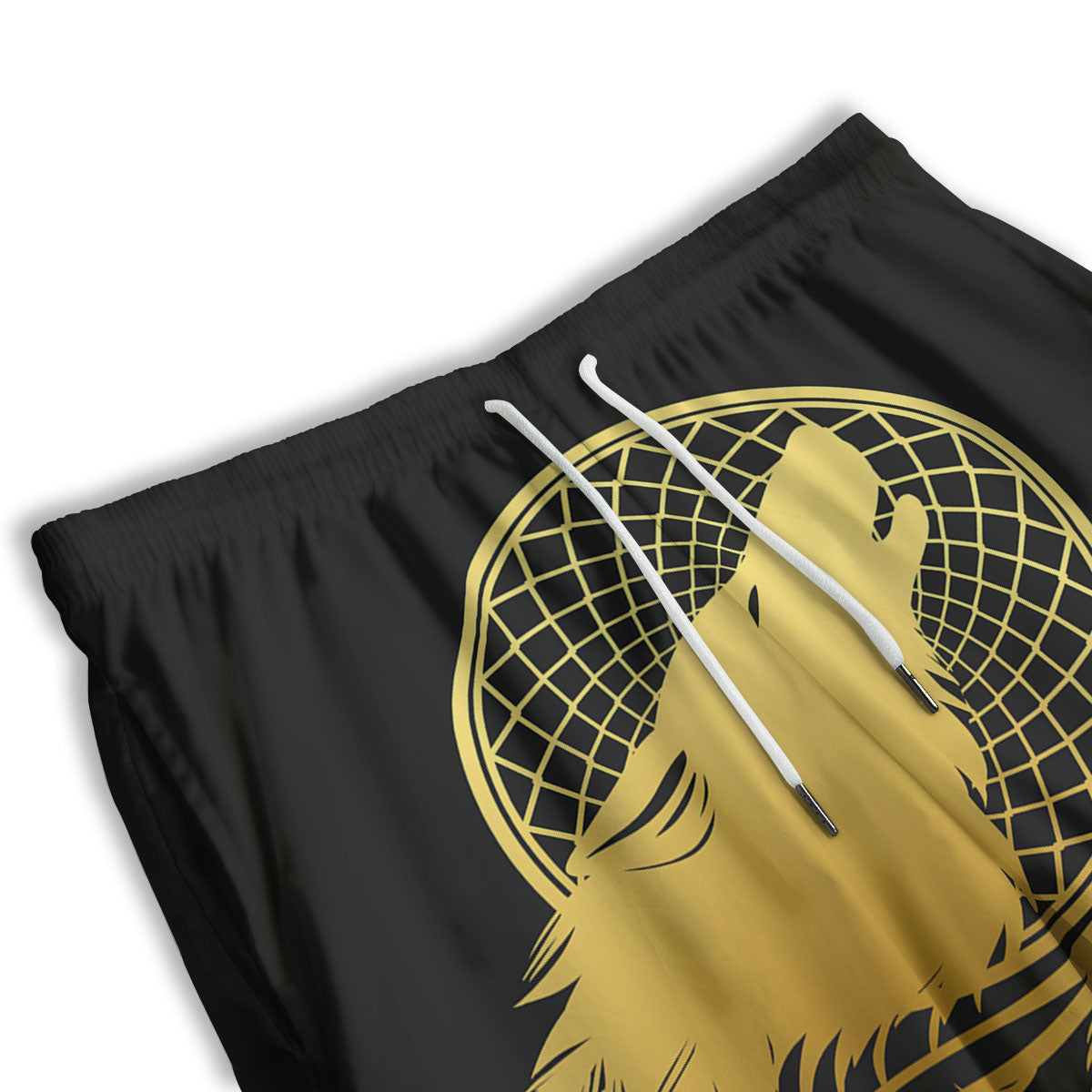 Light Of Seven Chakras Print Men's Athletic Shorts