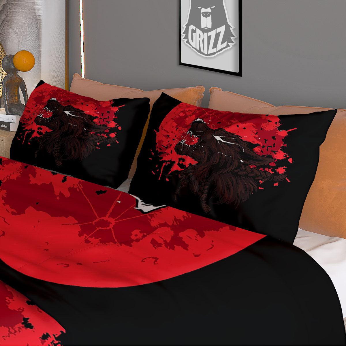 Horoscopes Zodiac Print Duvet Cover Bedding Set
