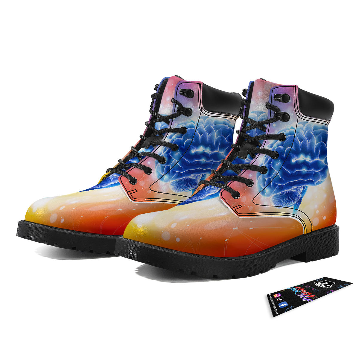 Human Brain Boots-grizzshop