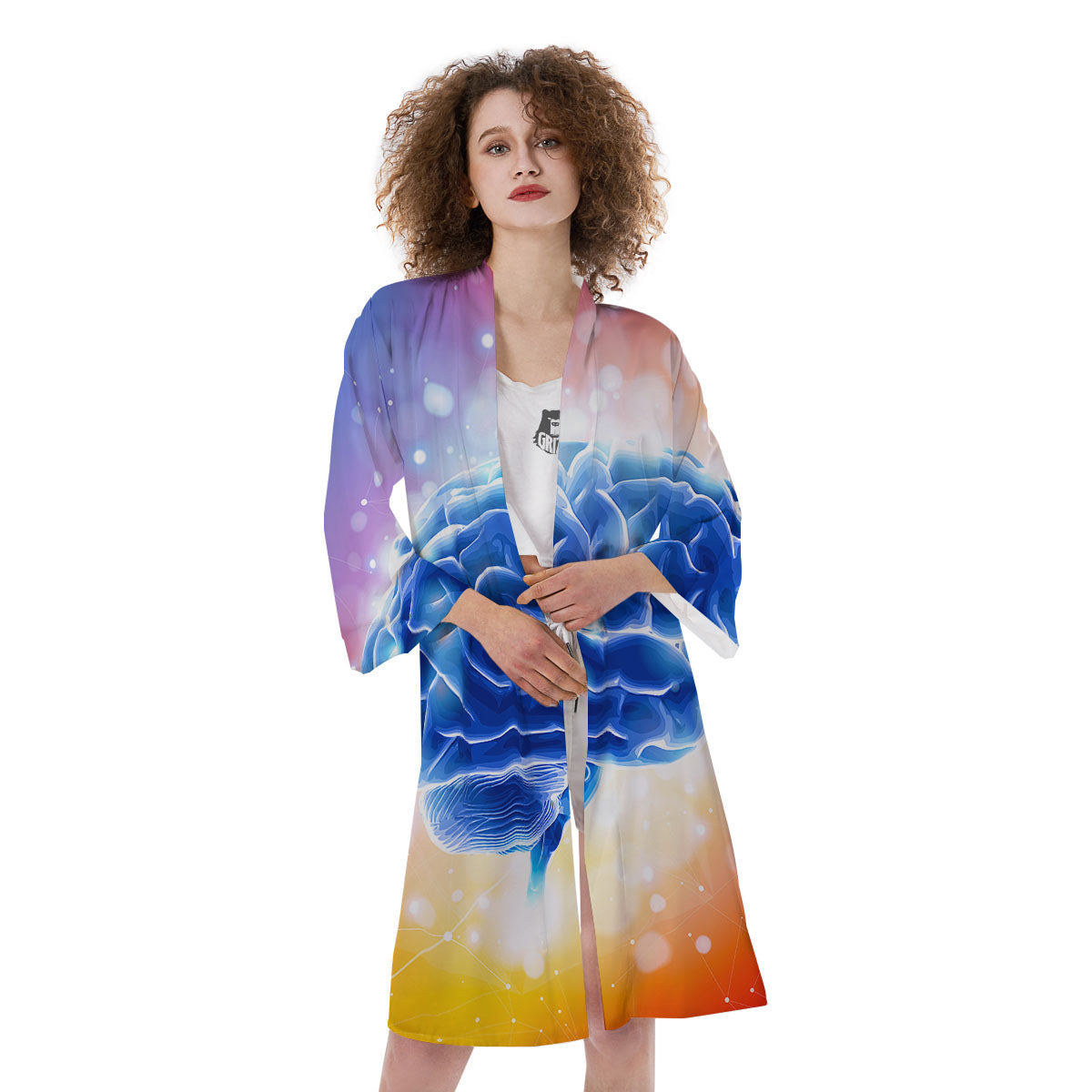 Human Brain Kimono-grizzshop