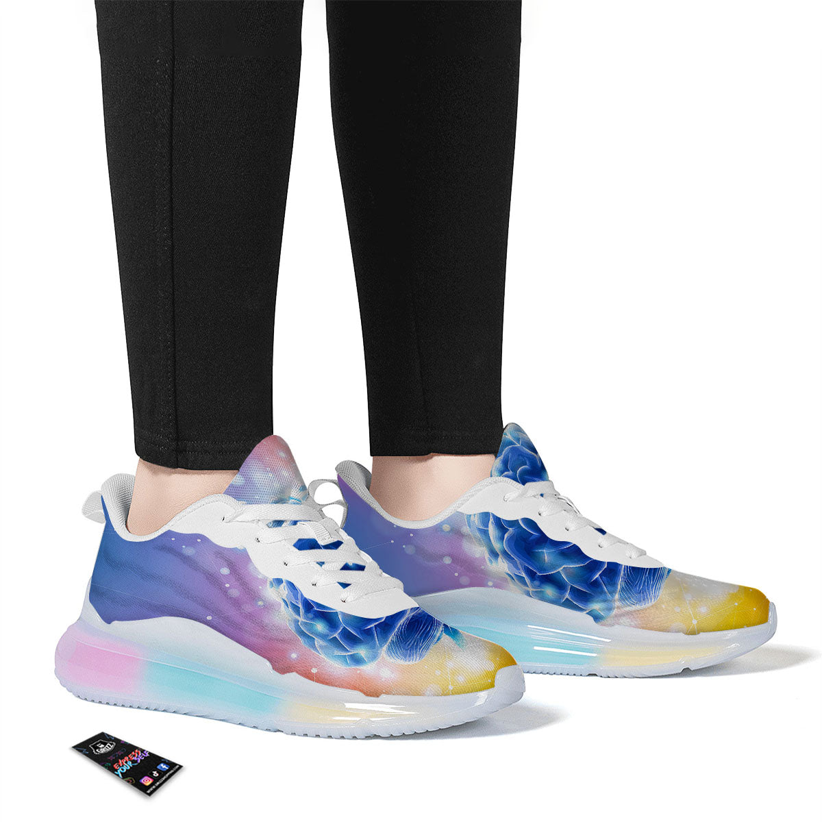Human Brain Running Sneakers-grizzshop