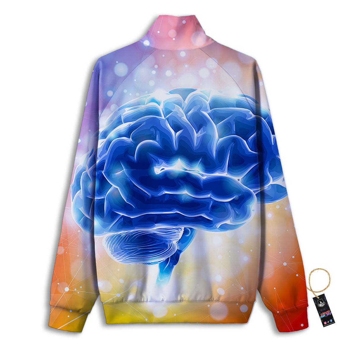 Human Brain Track Jacket-grizzshop