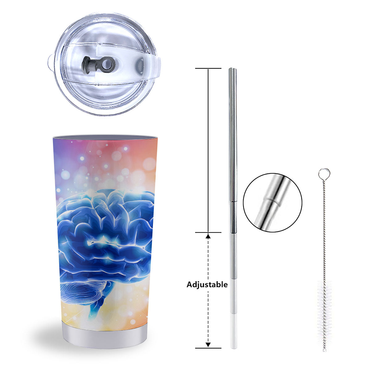 Human Brain Tumbler-grizzshop