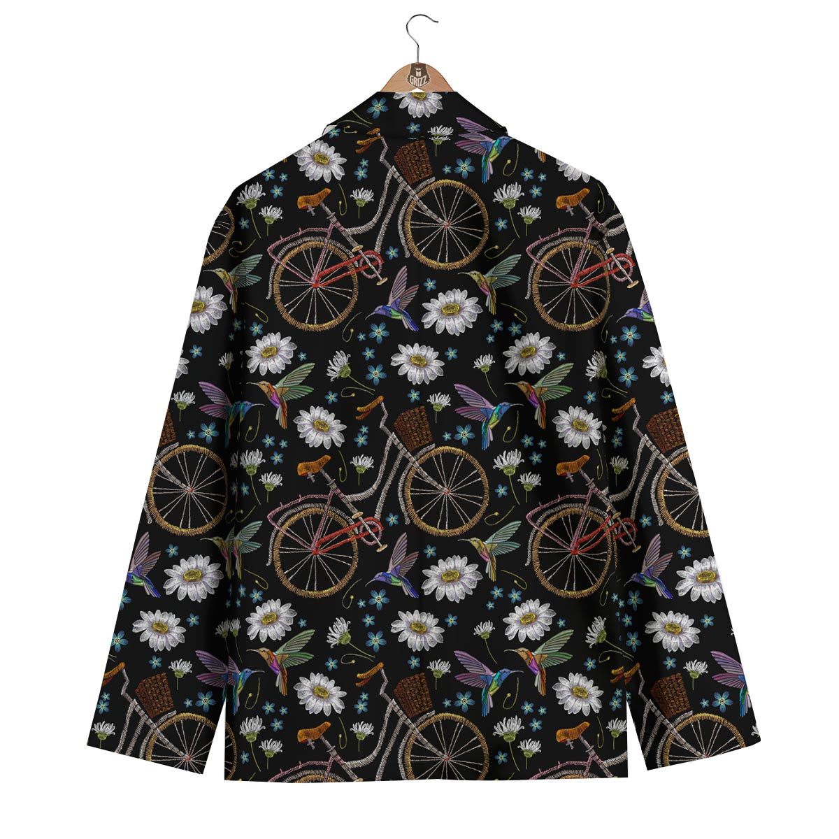 Hummingbird Bicycle Men's Blazer-grizzshop