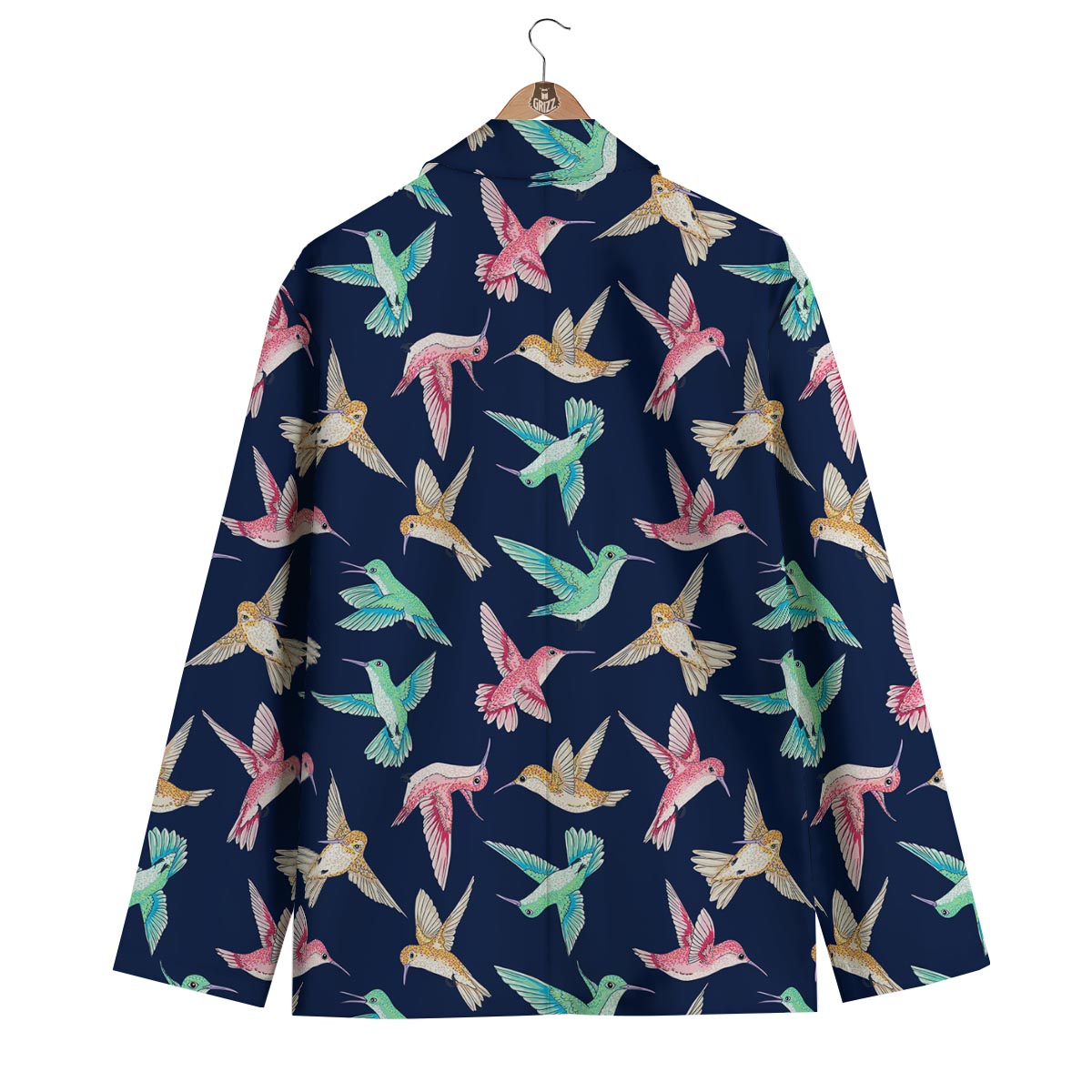 Hummingbird Colorful Men's Blazer-grizzshop