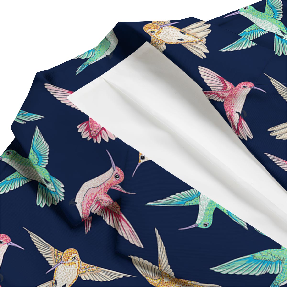 Hummingbird Colorful Men's Blazer-grizzshop