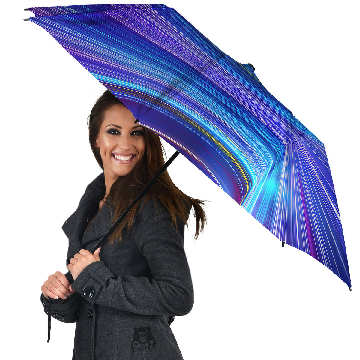 Hyperspace Colorful Print Umbrella-grizzshop