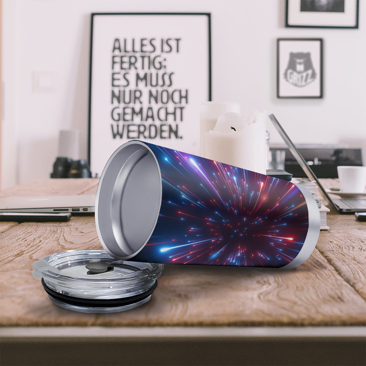 Hyperspace Cosmic Print Tumbler-grizzshop