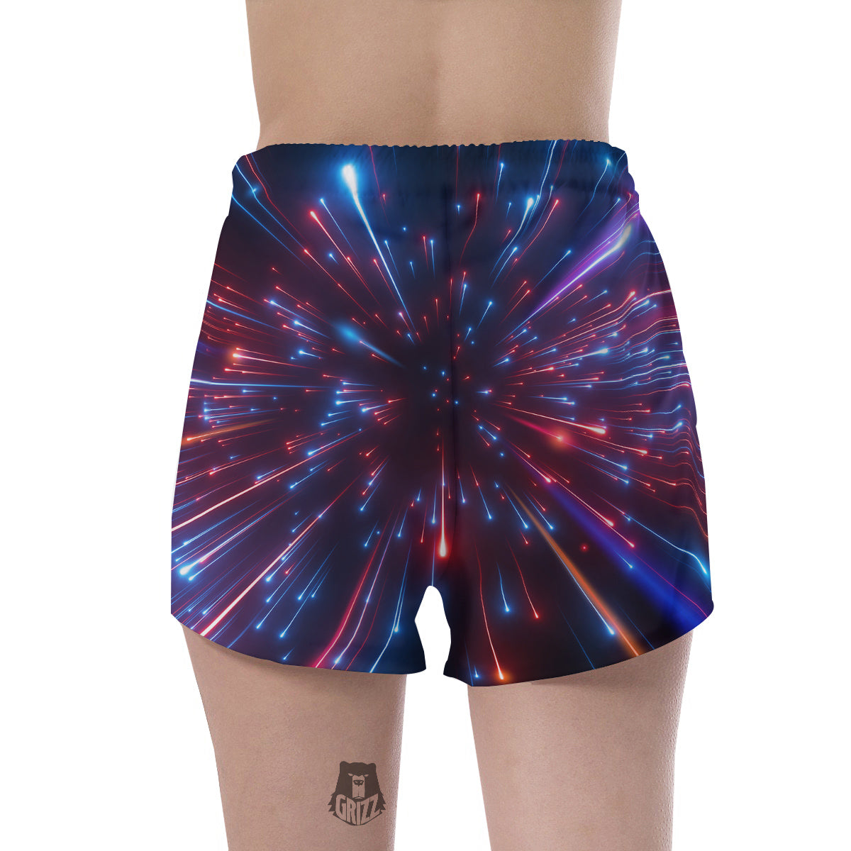Hyperspace Cosmic Print Women's Shorts-grizzshop