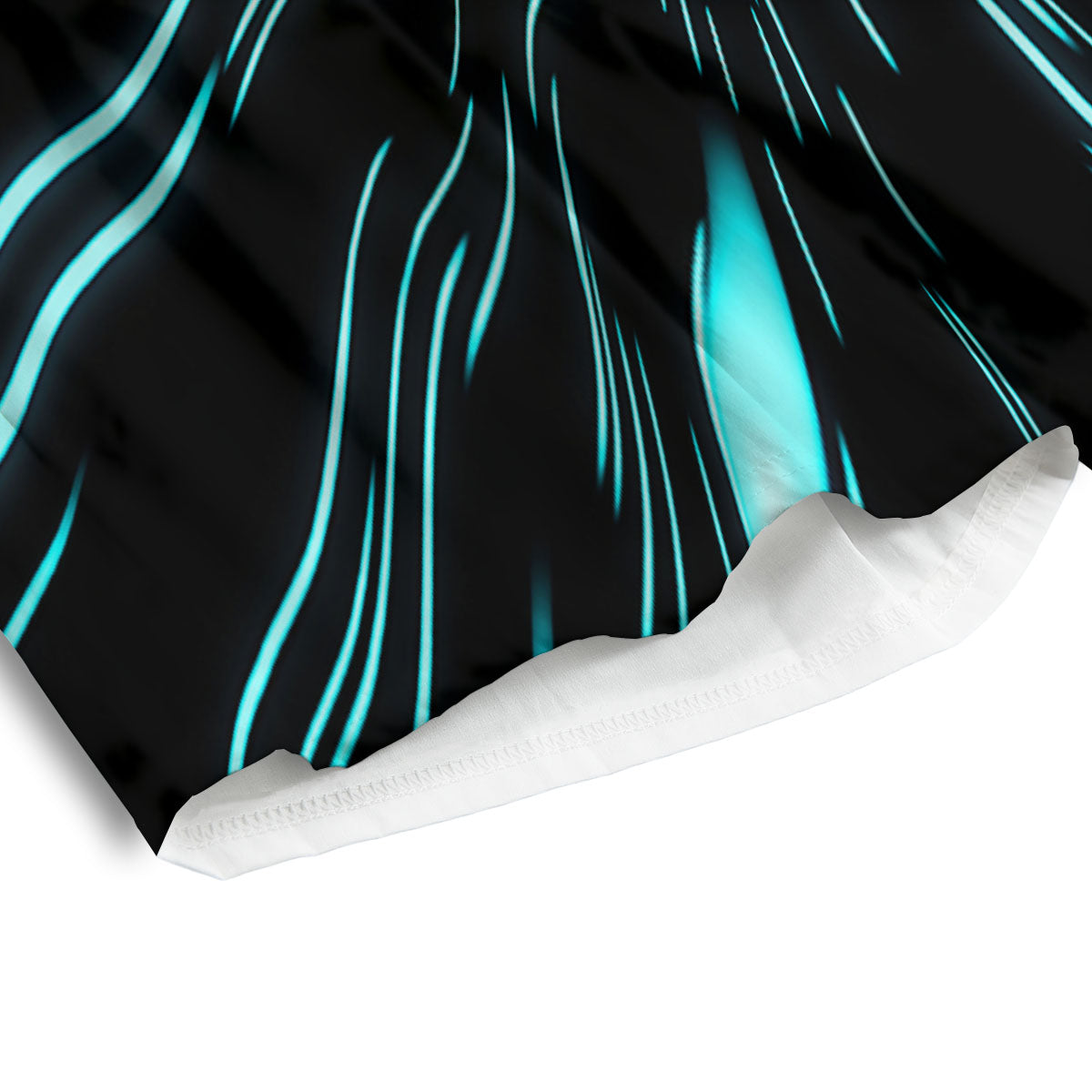 Lights Heart Blue And Pink Print Pattern Men's Athletic Shorts