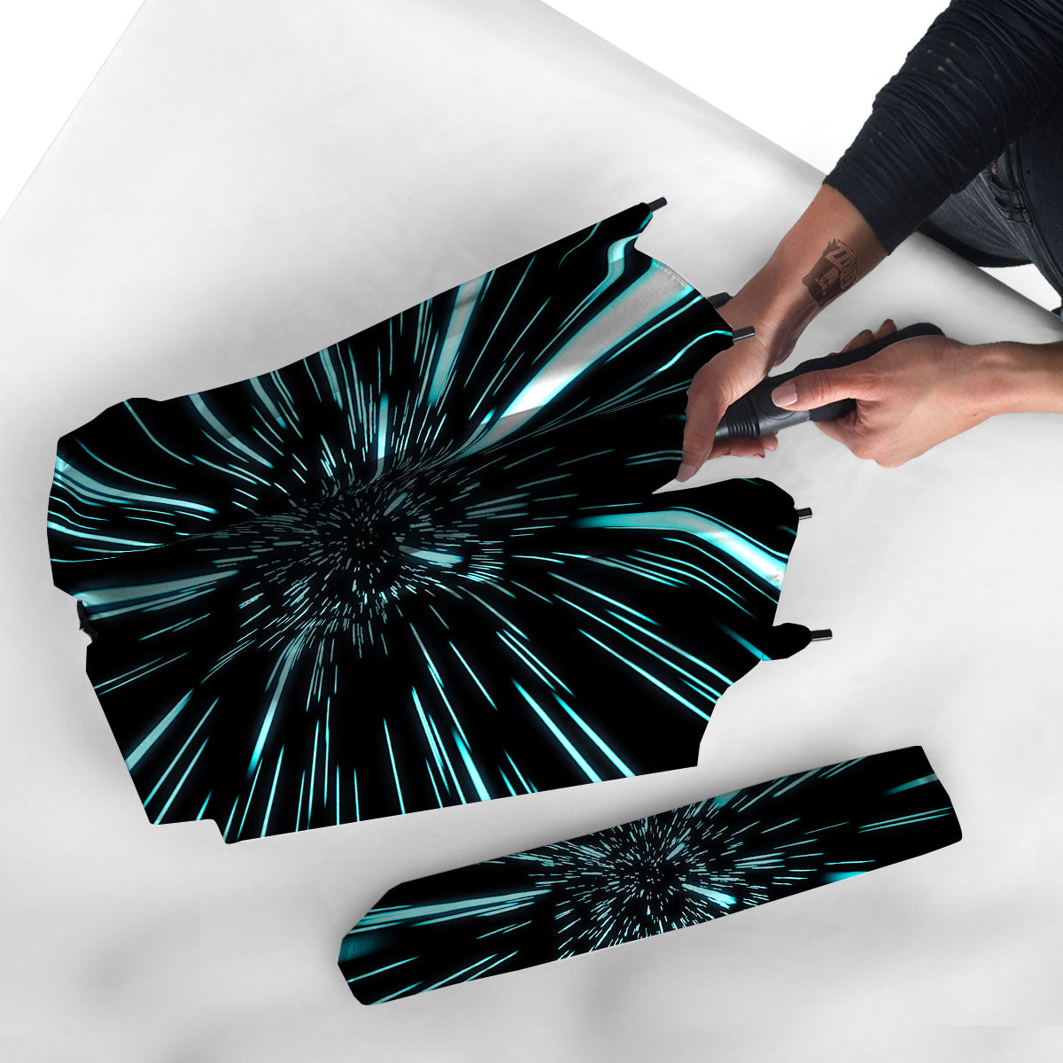 Hyperspace Galaxy Print Umbrella-grizzshop