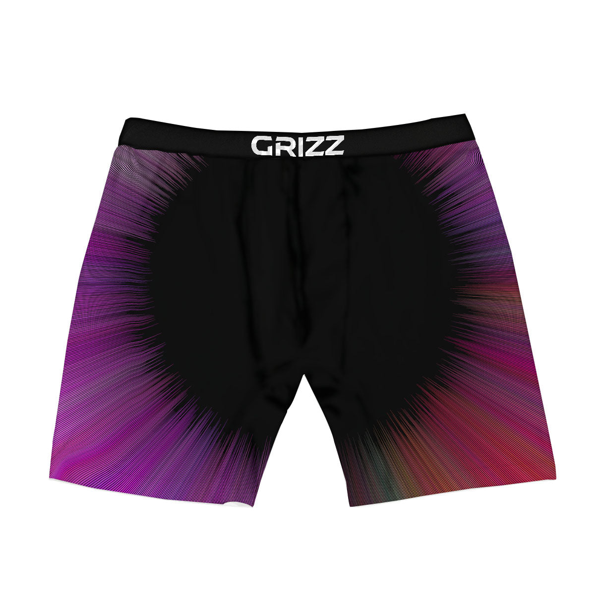 Hyperspace Purple Print Boxer Briefs-grizzshop