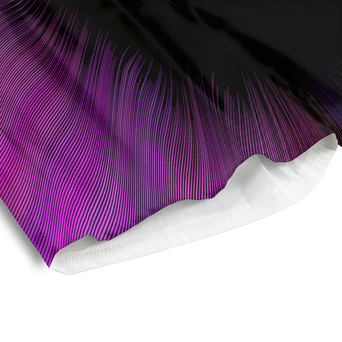 Hyperspace Purple Print Men's Athletic Shorts