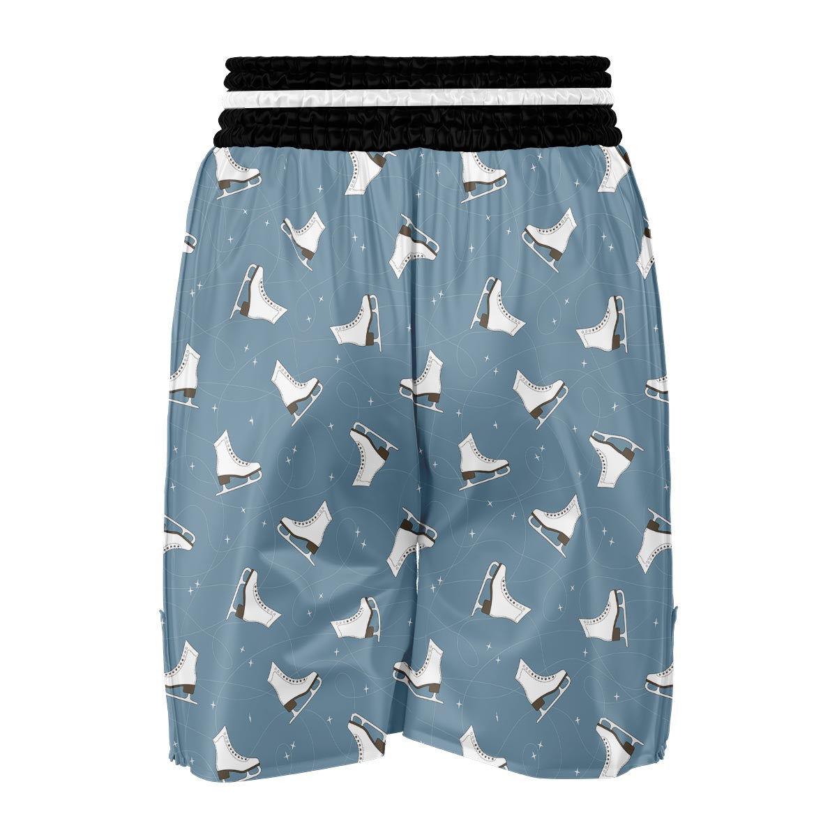 Ice Skate Print Pattern Boxing Shorts-grizzshop