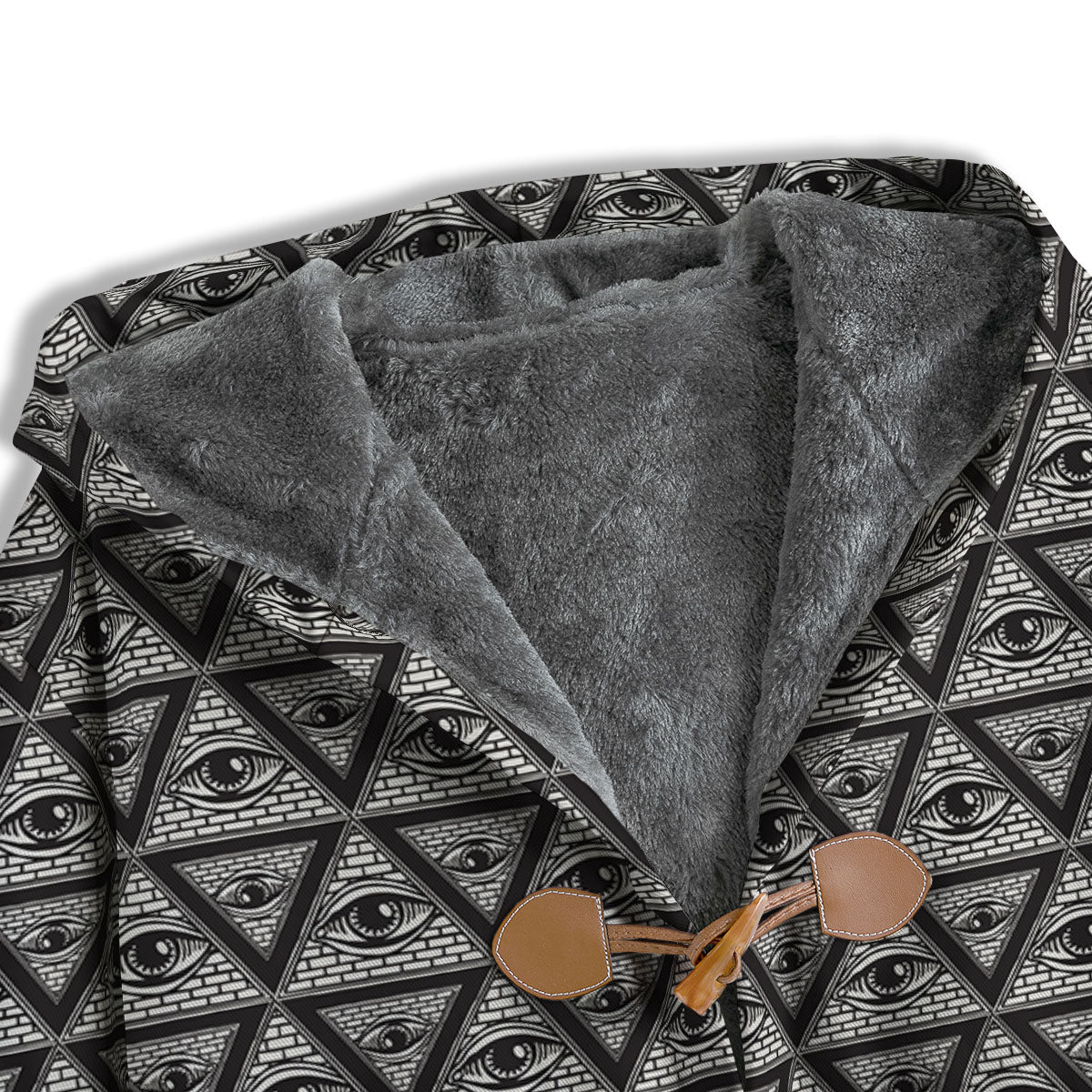 Illuminati Print Pattern Men's Windbreaker Jacket-grizzshop
