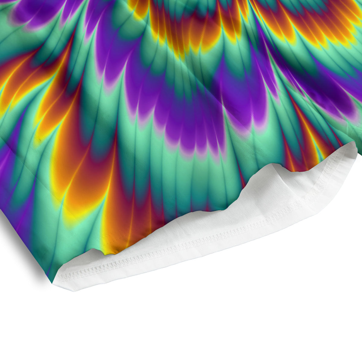 Illusion Optical Explosion Psychedelic Men's Athletic Shorts