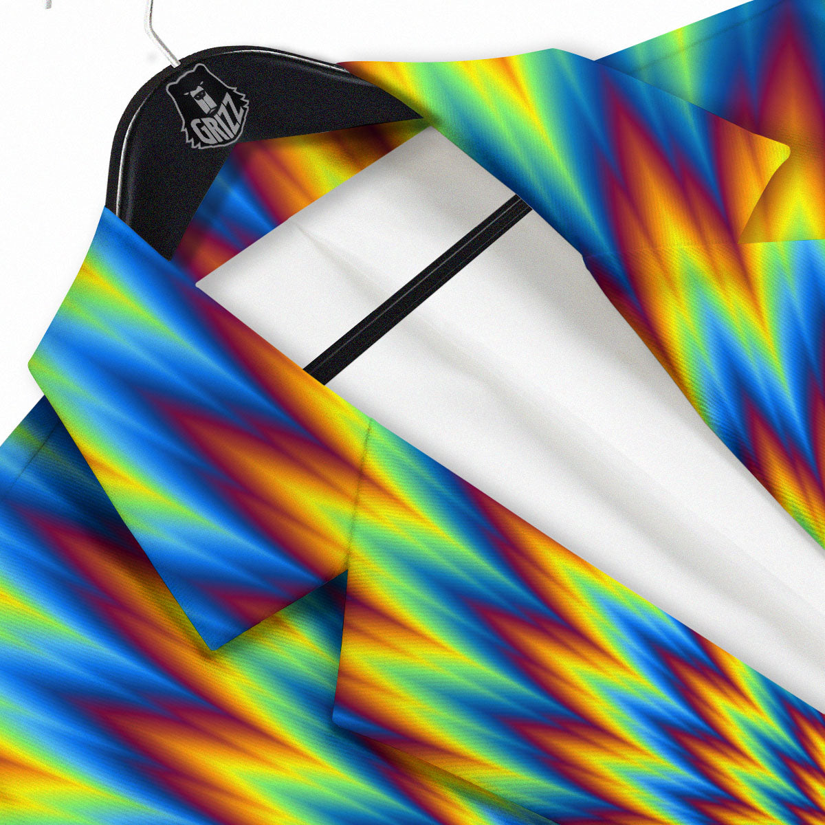 Illusion Optical Psychedelic Expansion Men's Sport Coat-grizzshop