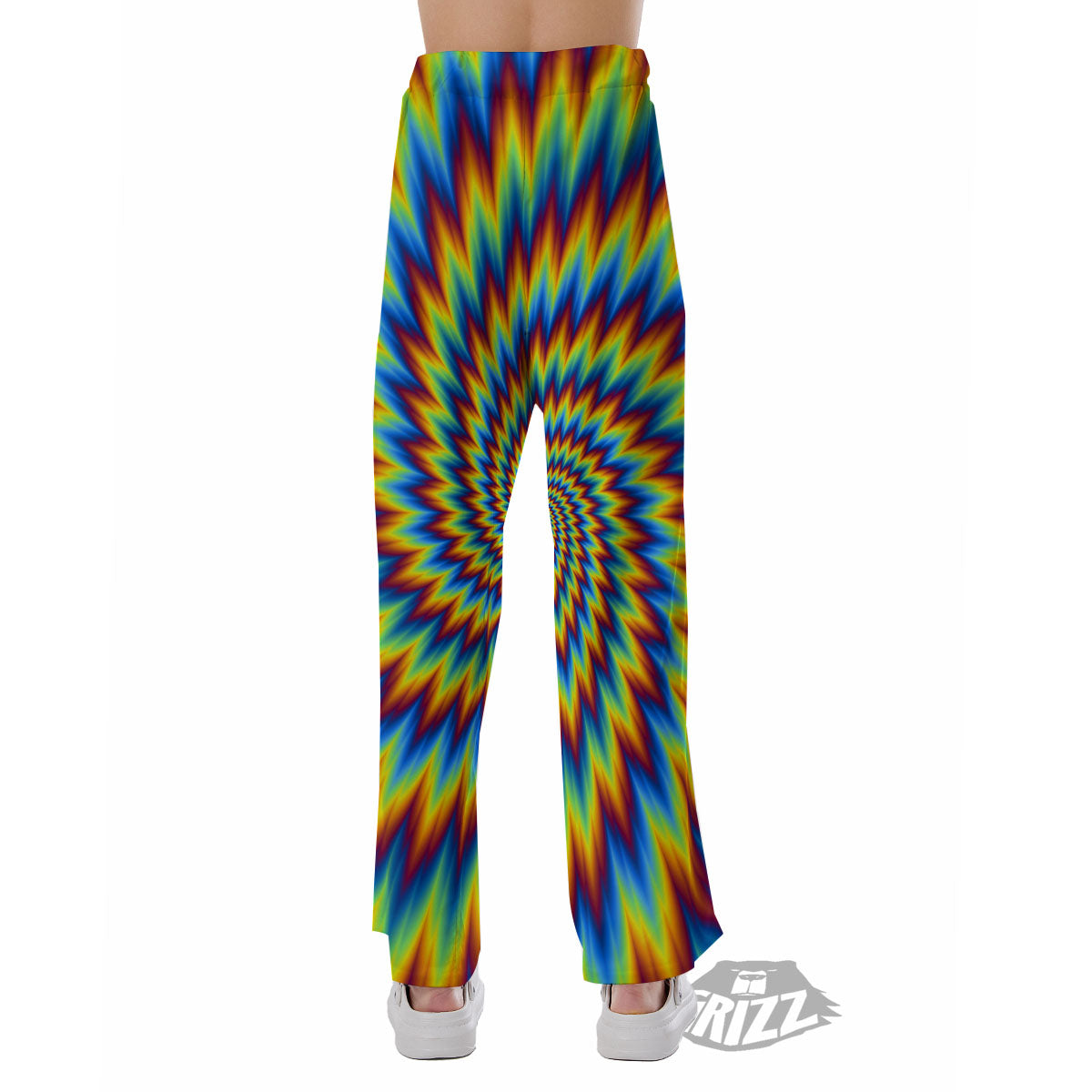 Illusion Optical Psychedelic Expansion Pajama Pants-grizzshop