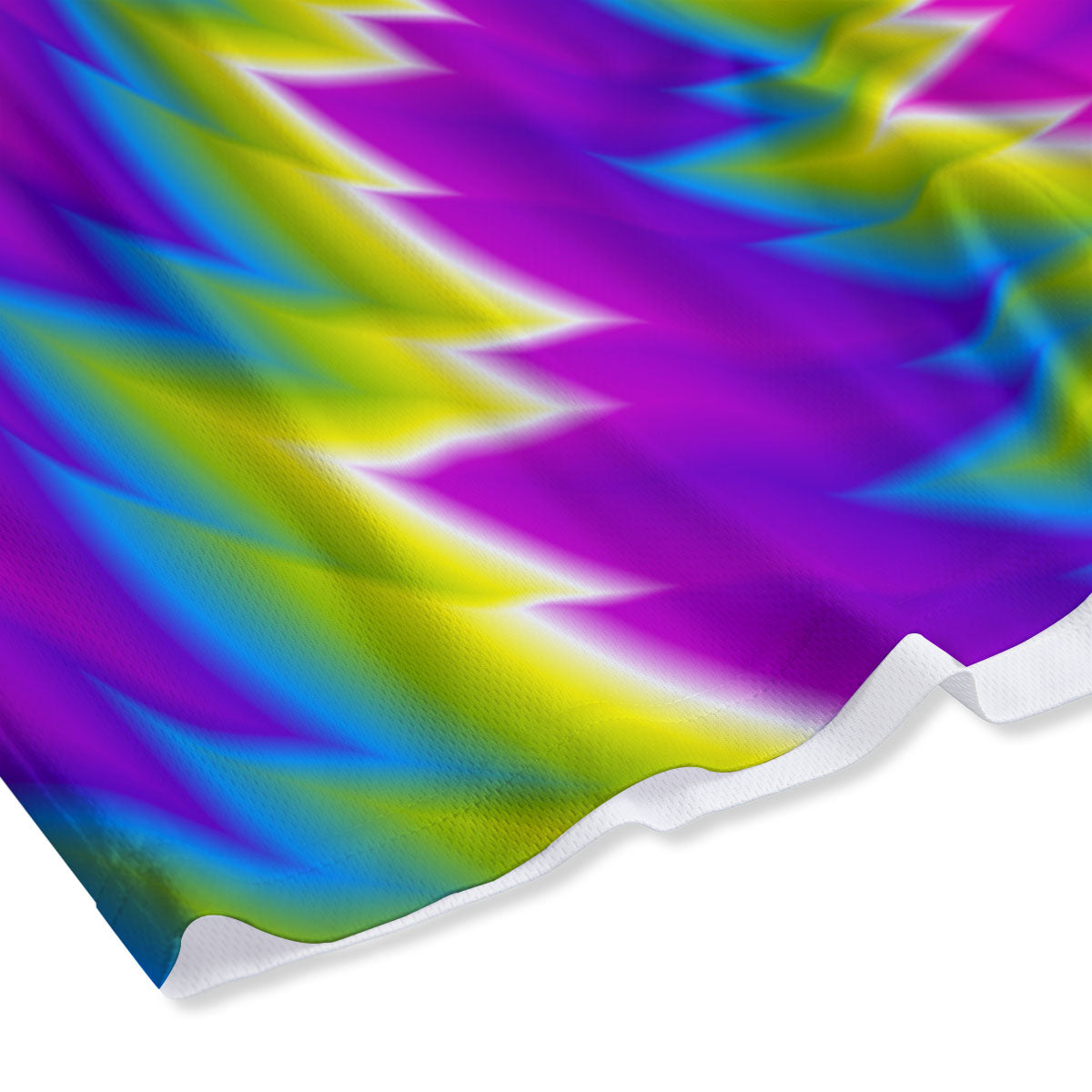 Illusion Optical Psychedelic Radiant Mesh Shorts