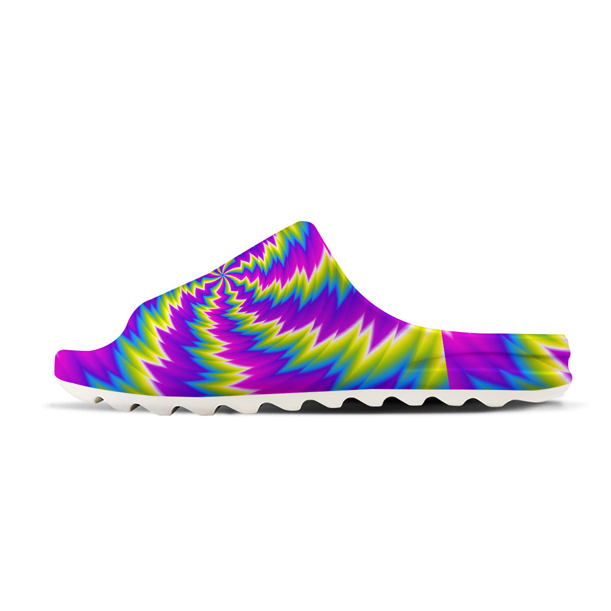 Illusion Optical Psychedelic Radiant Sandals-grizzshop
