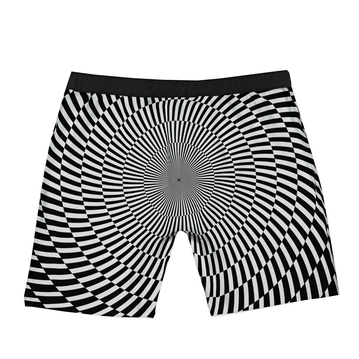 Illusion Optical Psychedelic Web Boxer Briefs-grizzshop