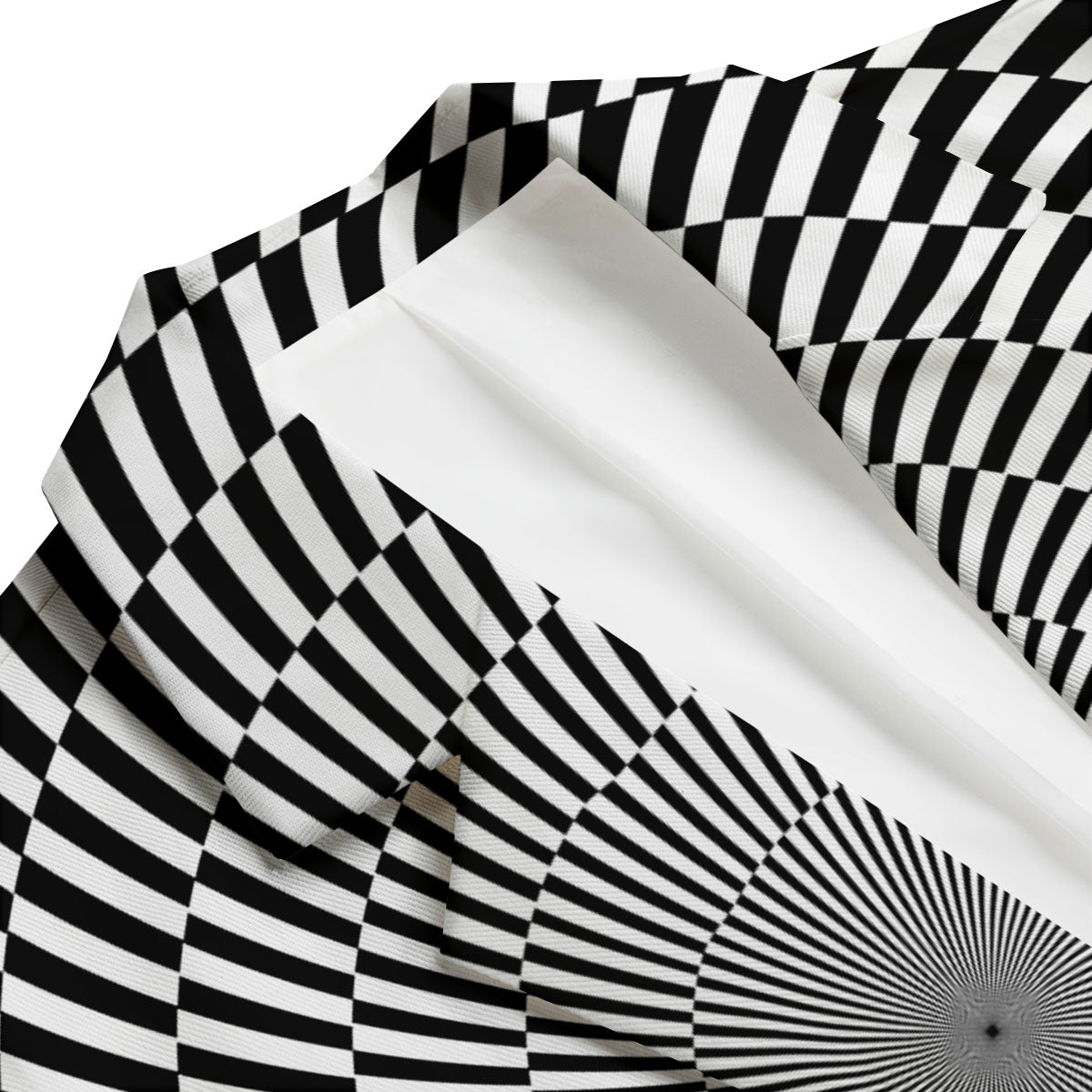 Illusion Optical Psychedelic Web Men's Blazer-grizzshop