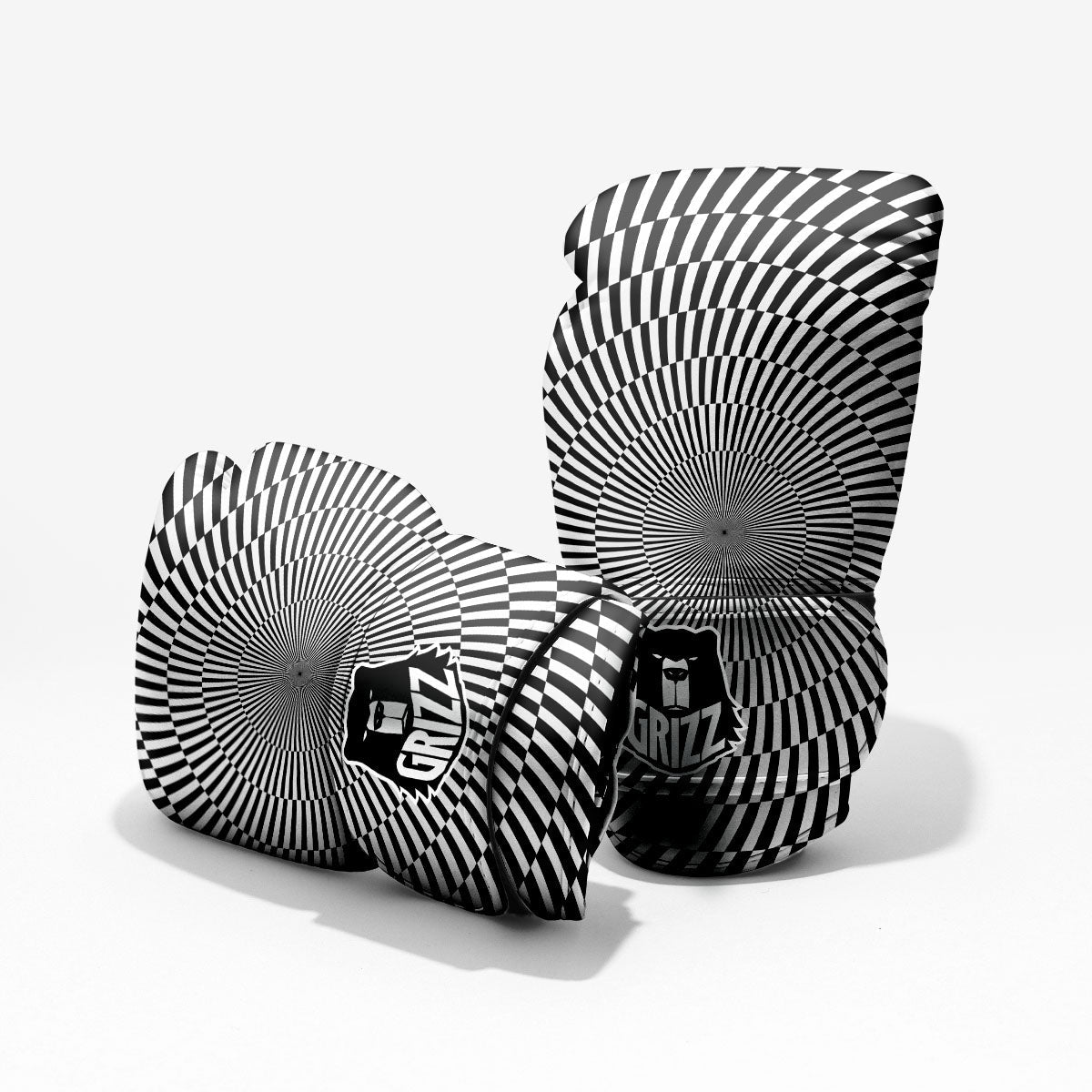 Illusion Optical Psychedelic Web Pro Boxing Glove