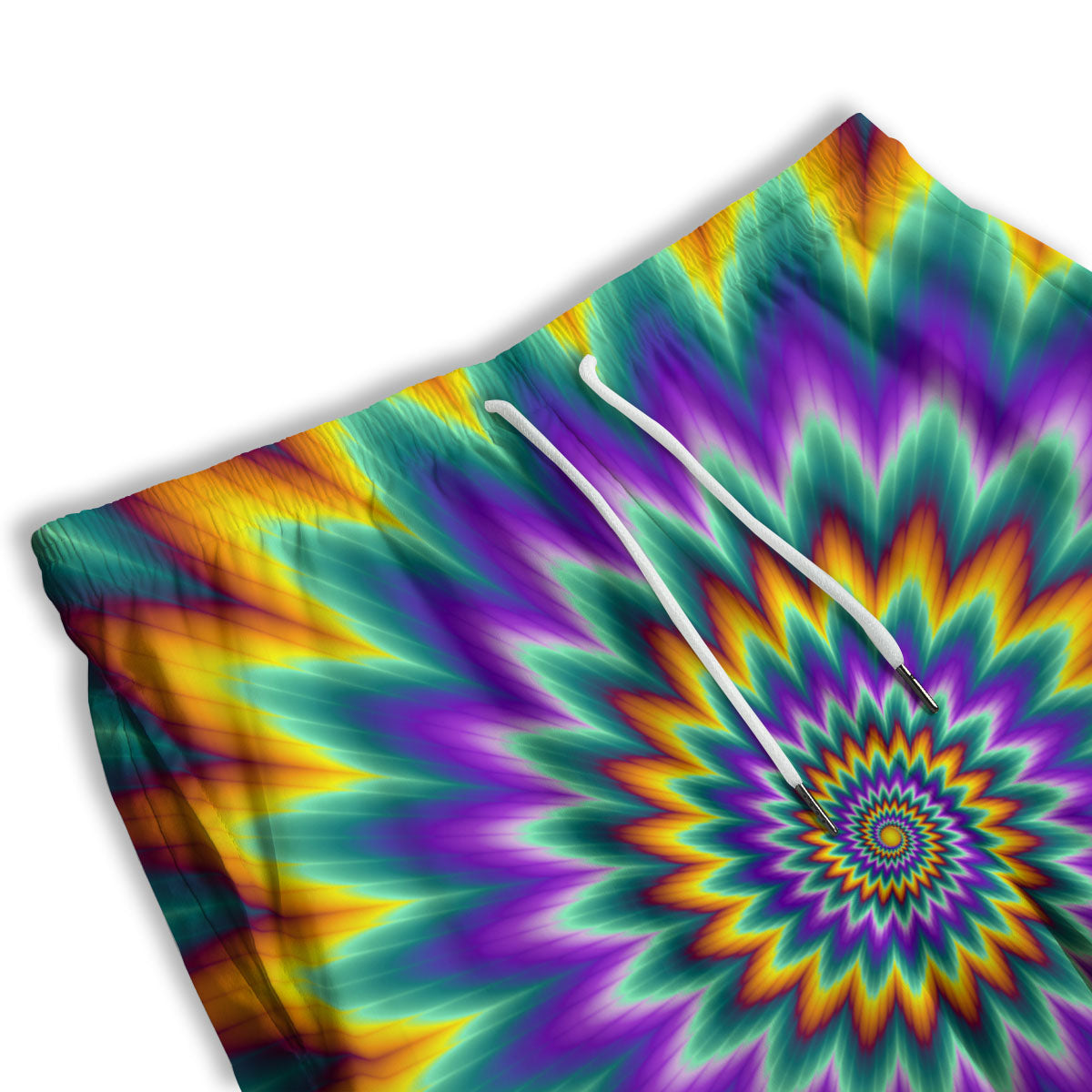 Illusion Optical Rave Psychedelic Men's Athletic Shorts
