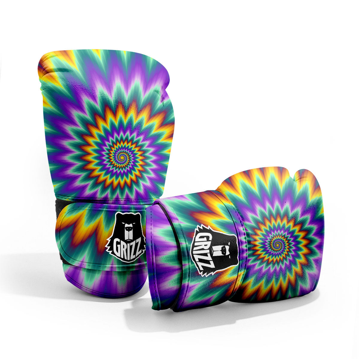 Illusion Optical Rave Psychedelic Pro Boxing Glove