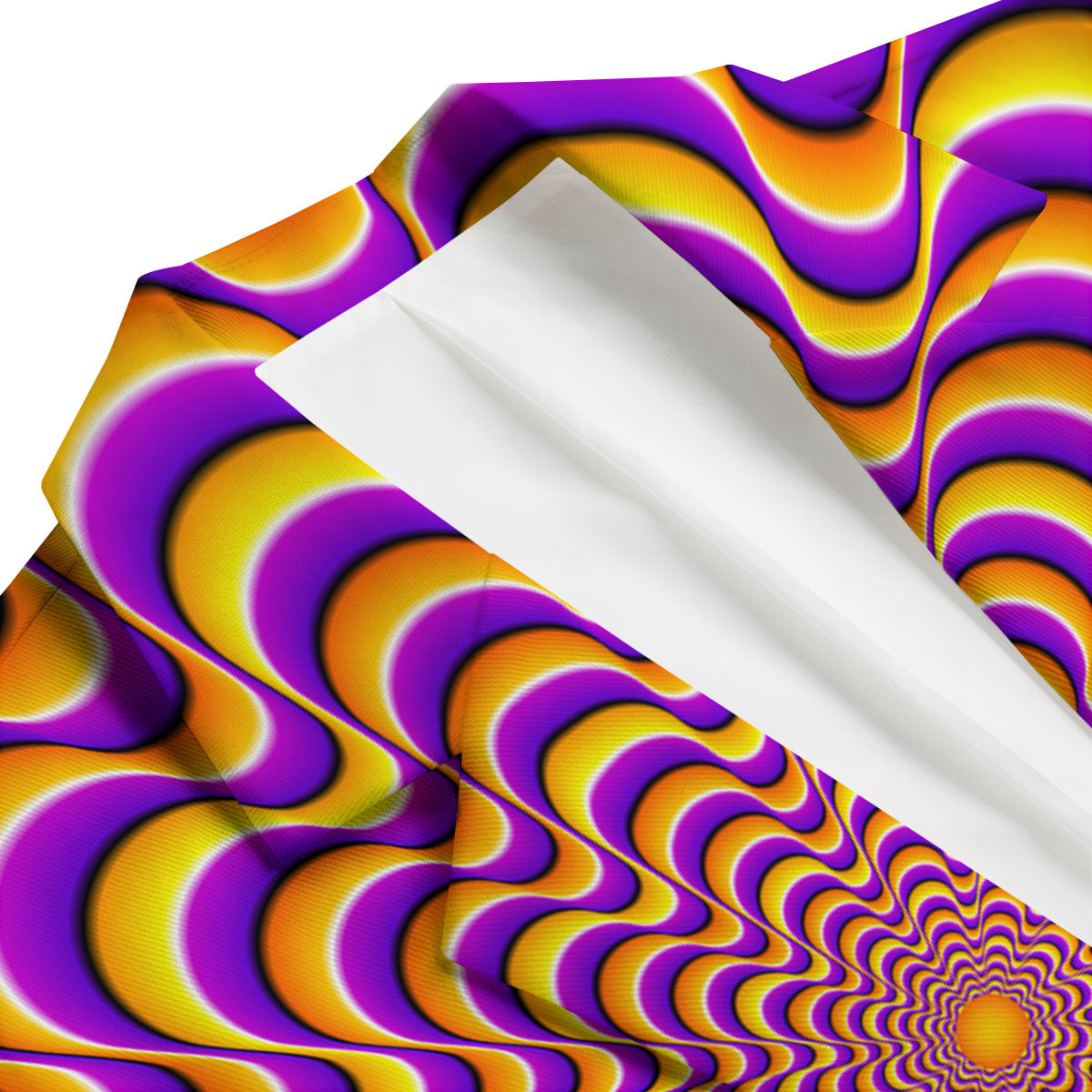 Illusion Optical Wave Psychedelic Men's Blazer-grizzshop