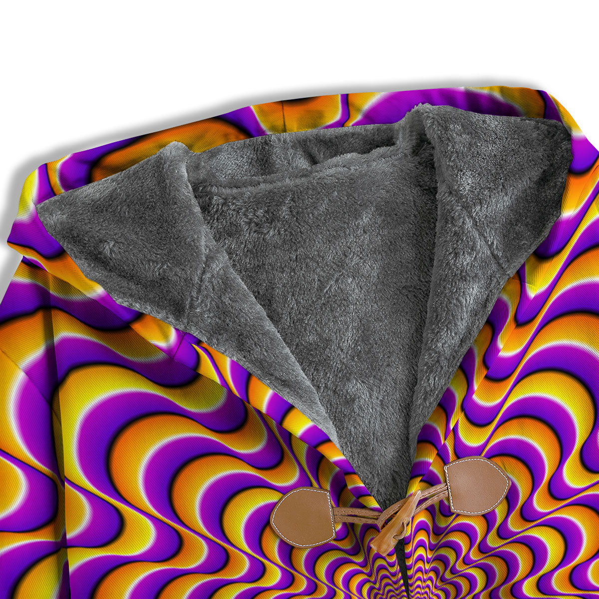 Illusion Optical Wave Psychedelic Men's Windbreaker Jacket-grizzshop
