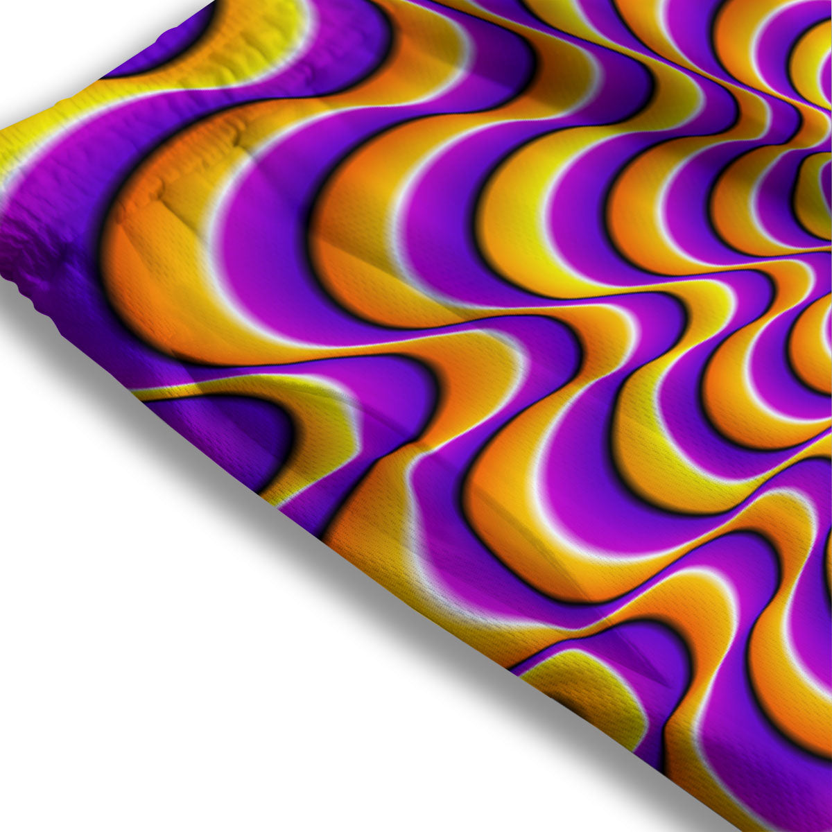 Illusion Optical Wave Psychedelic Mesh Shorts