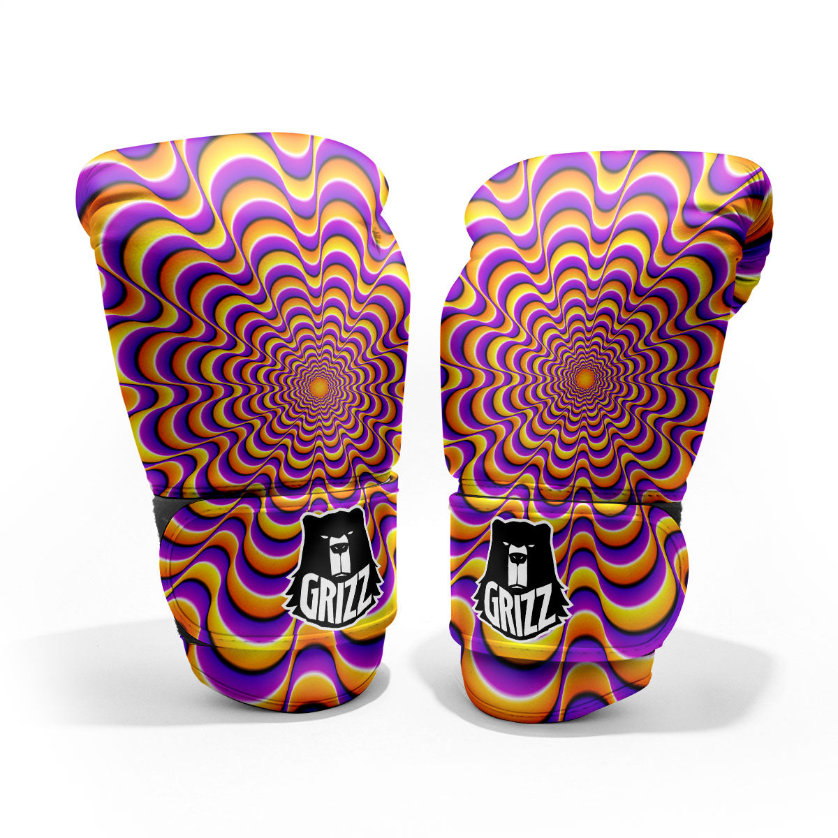 Illusion Optical Wave Psychedelic Pro Boxing Glove