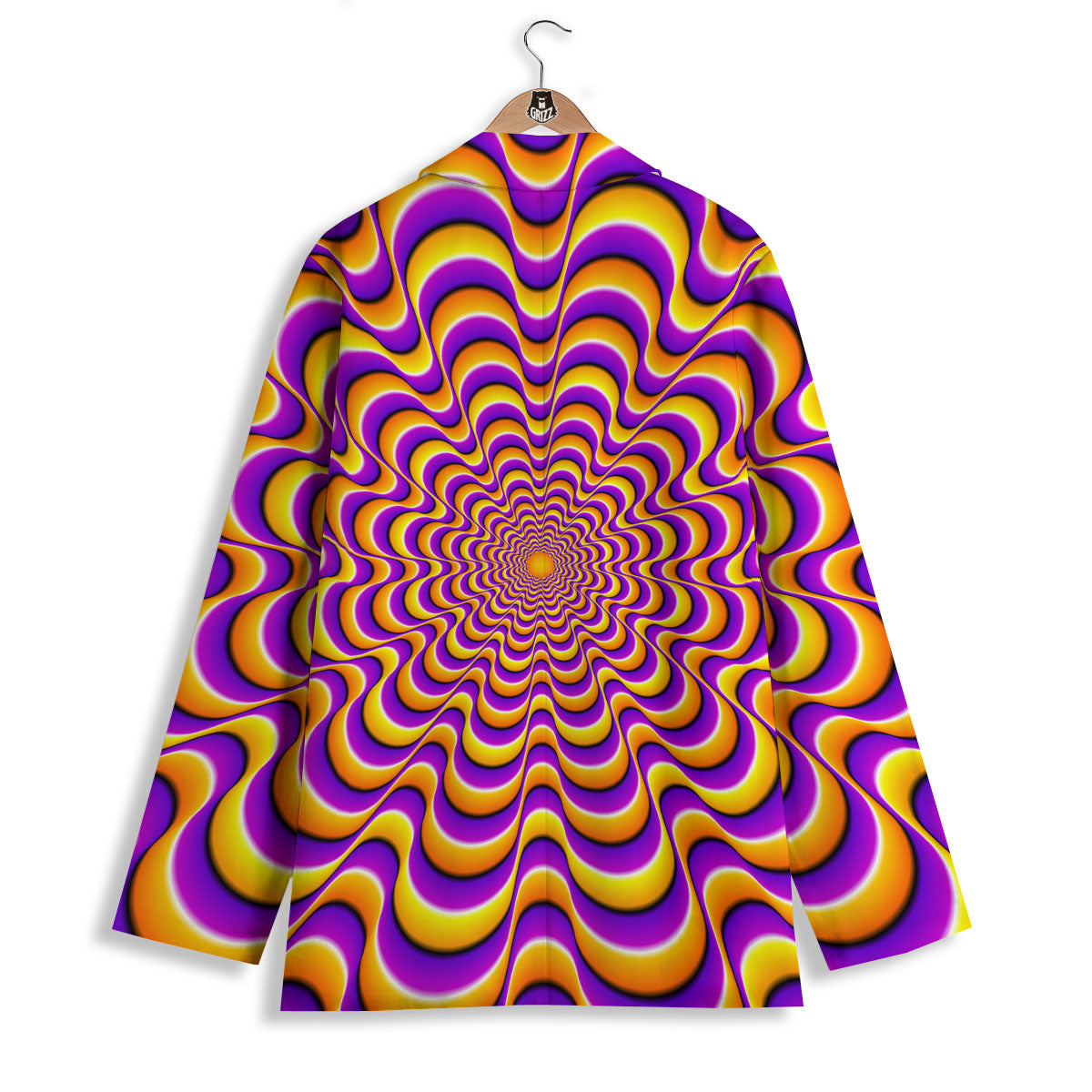 Illusion Optical Wave Psychedelic Women's Blazer-grizzshop