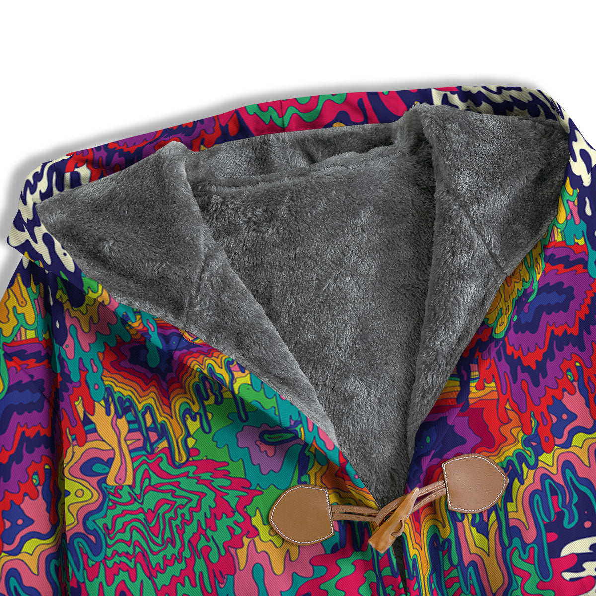 Illusion Psychedelic Print Pattern Men's Windbreaker Jacket-grizzshop