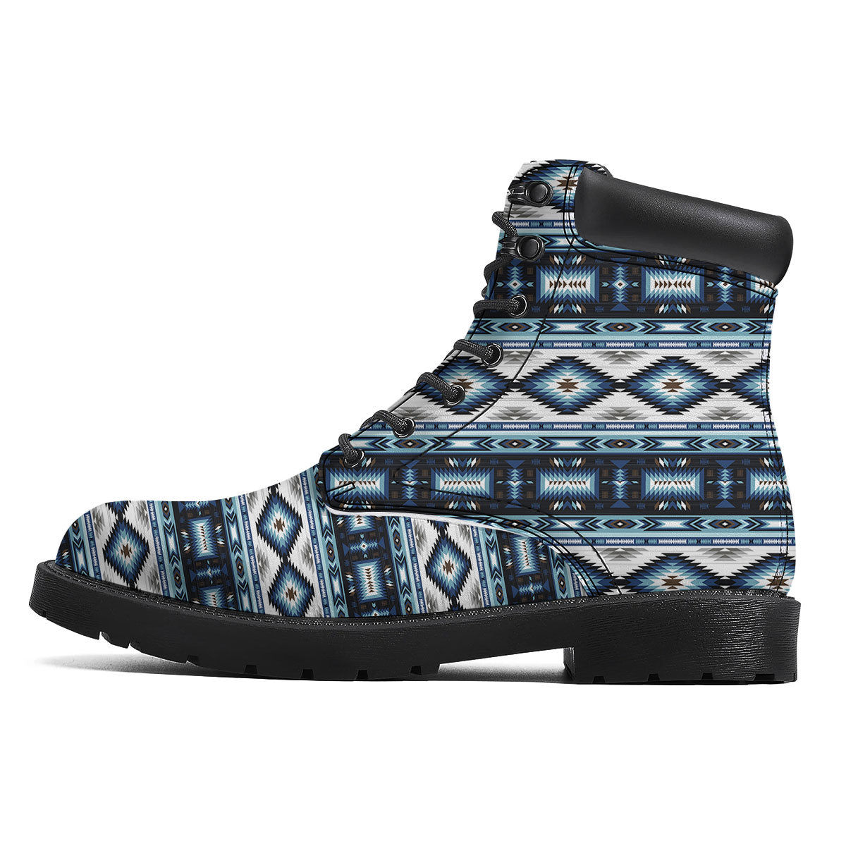 Indian Native American Print Pattern Boots-grizzshop