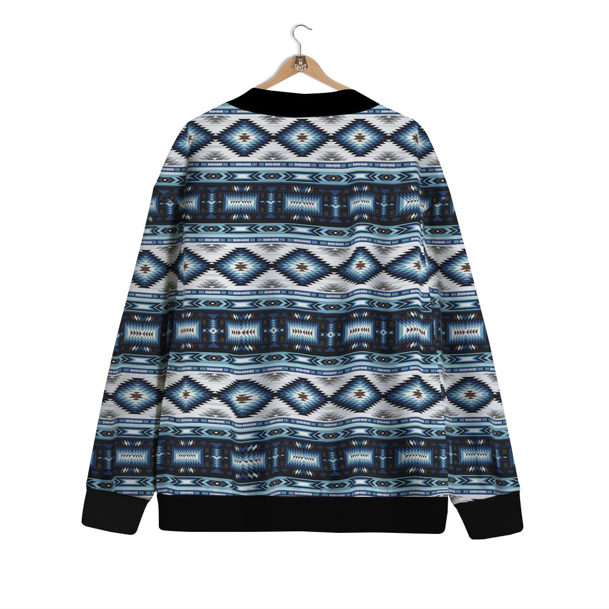 Indian Native American Print Pattern Cardigan-grizzshop