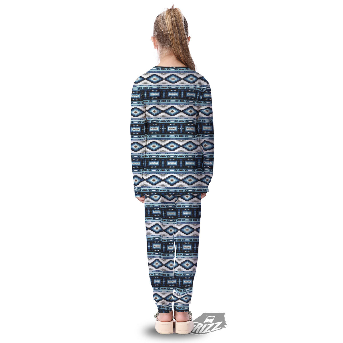 Indian Native American Print Pattern Kid's Pajamas-grizzshop