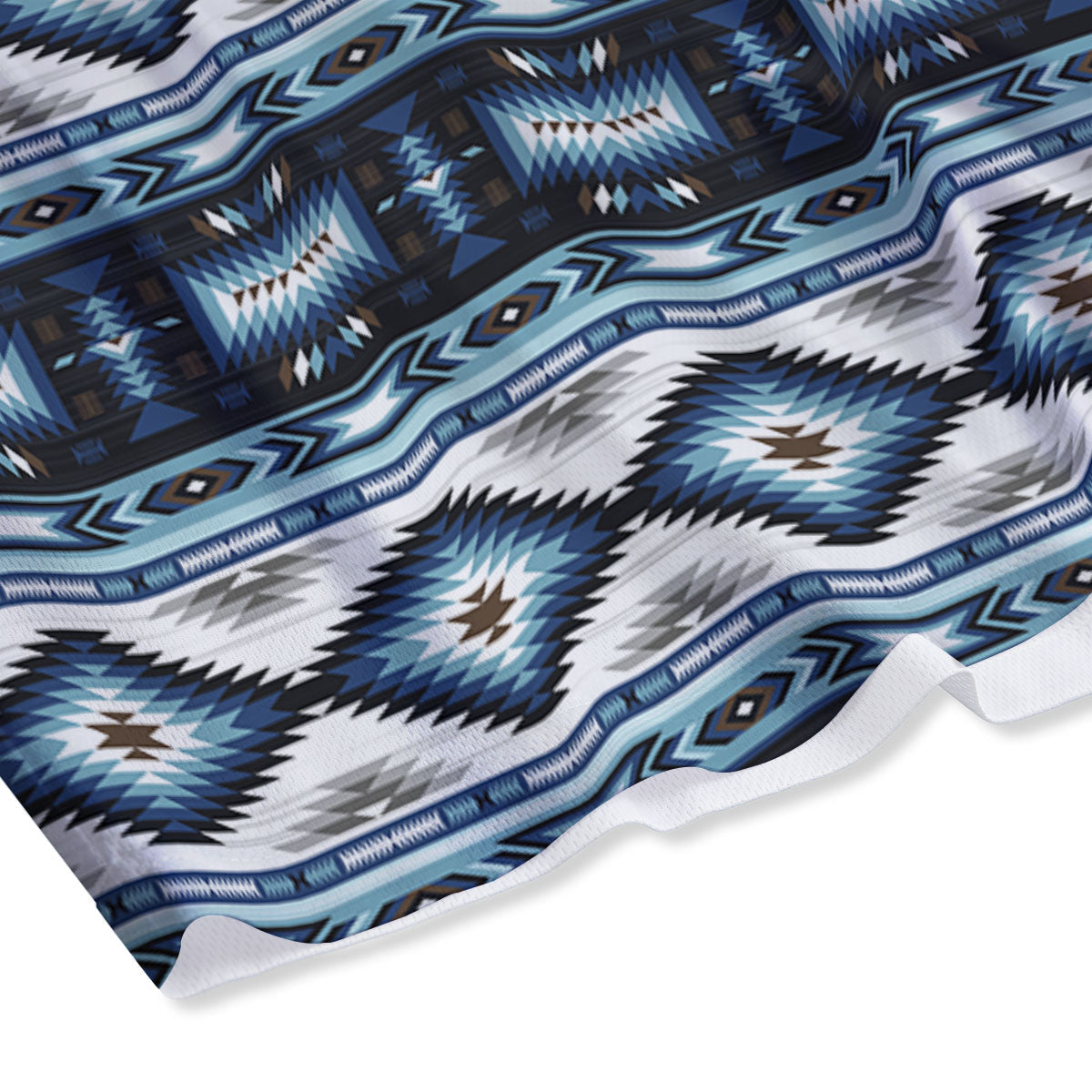 Indian Native American Print Pattern Mesh Shorts