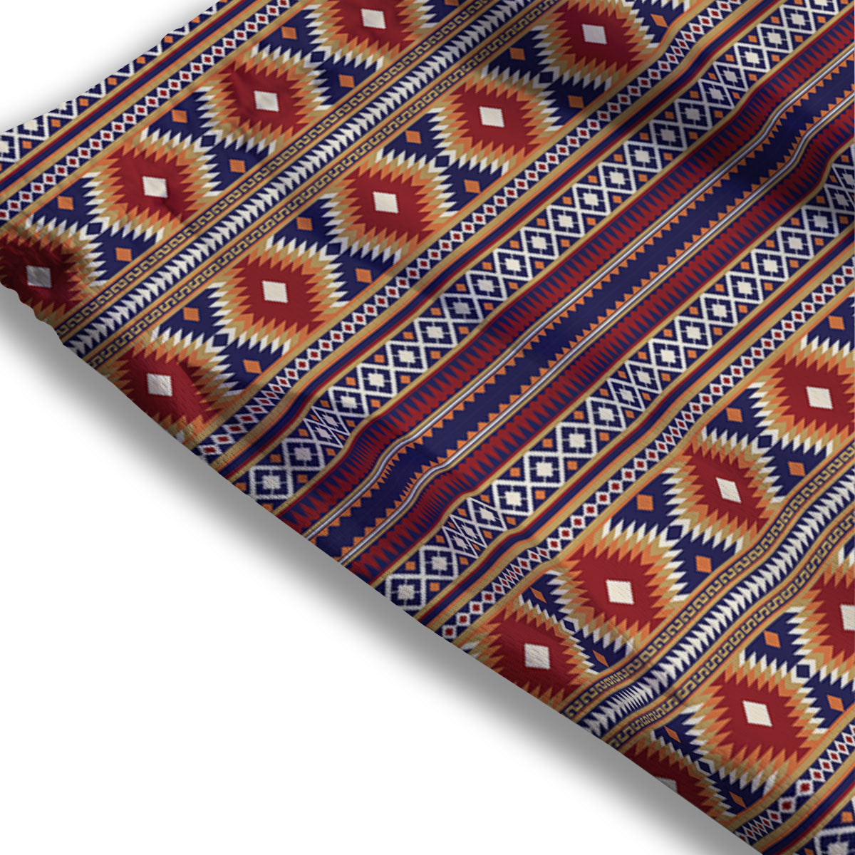Indian Native Tribal Print Pattern Mesh Shorts